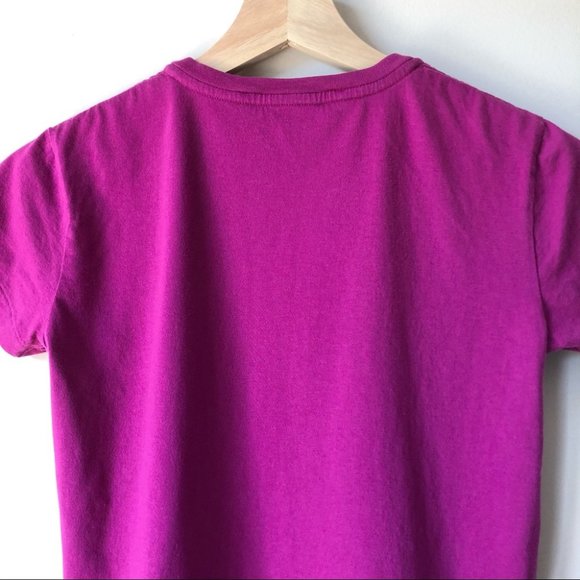 2 Ralph Lauren Sport V-Neck T-Shirt Purple Navy XS - Picture 8 of 12